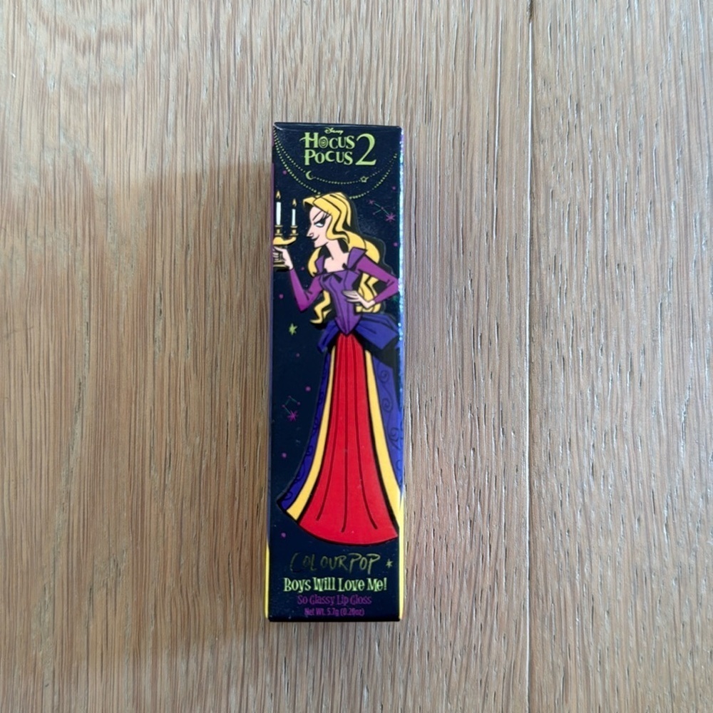 🌟HP🌟 🌟BOYS WILL LOVE ME! Colourpop Hocus Pocus 2 Lip Gloss NIB